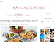 Tablet Screenshot of mojatureckakuchyna.com